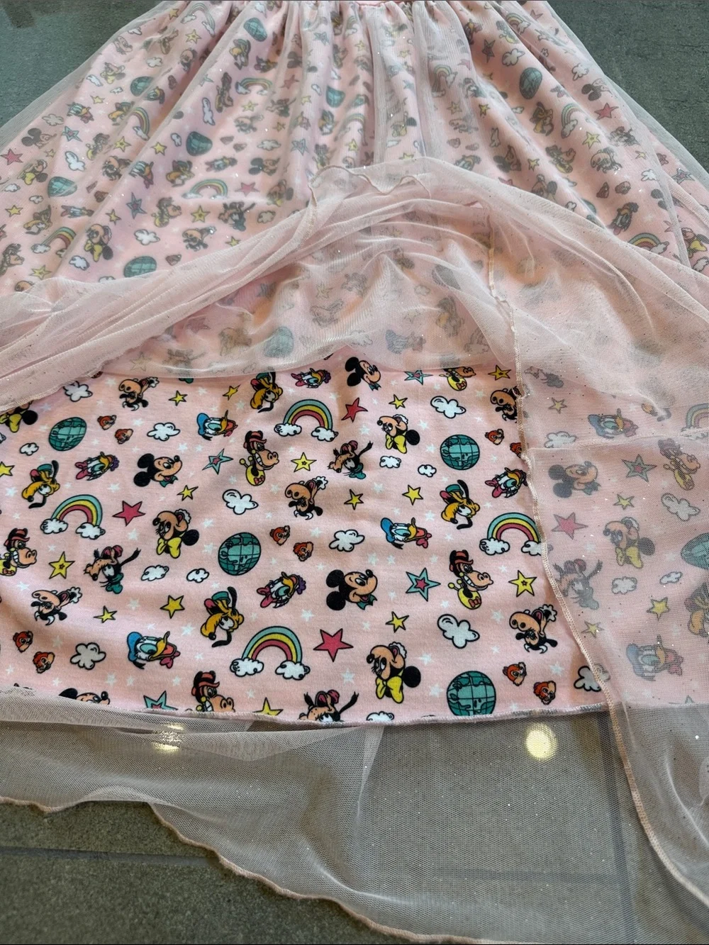 Girls Disney Character Nightgown - Picture 7 of 9